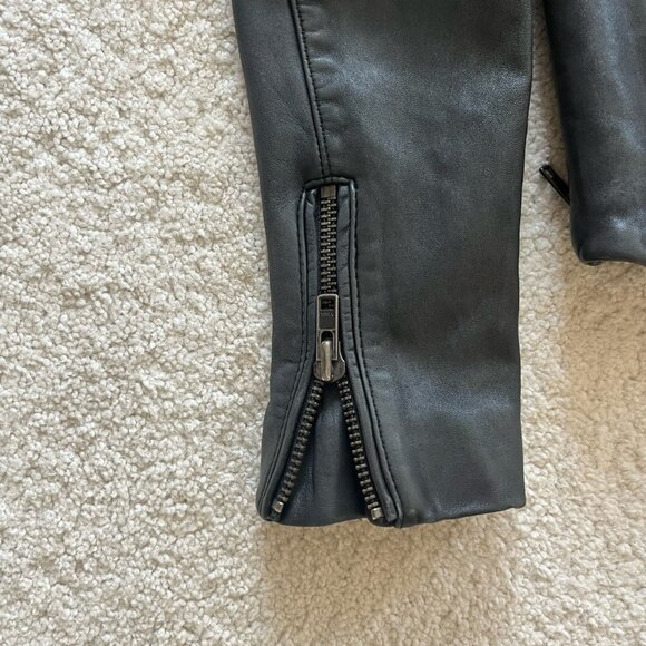 Free People Leather Jacket - Picture 6 of 7